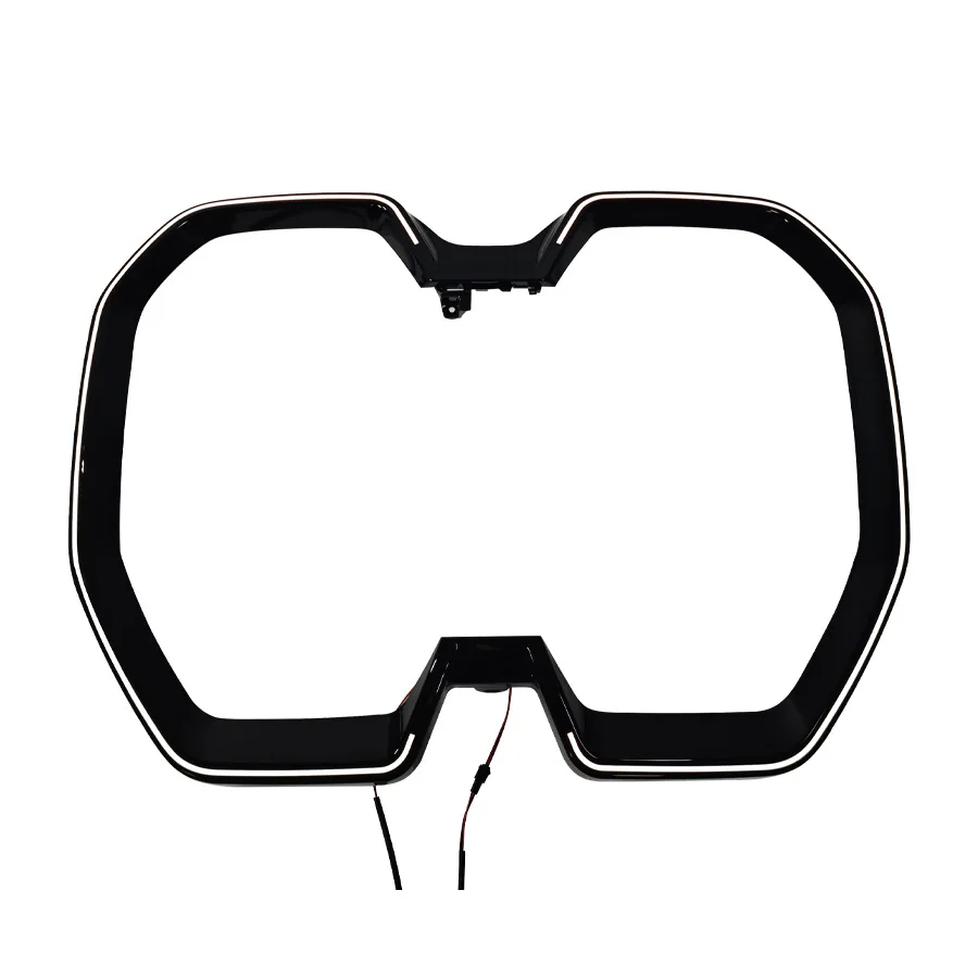 PC Material LED Illuminated Kidney Grille Surround For BMW iX Electric SUV 2022 2023 2024 2025 Front Bumper Frame view 4