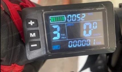 36V 48V Waterproof G51 LCD Display Screen With 5Pins Connection Cable Electric Bicycle Updated Replacement Accessories