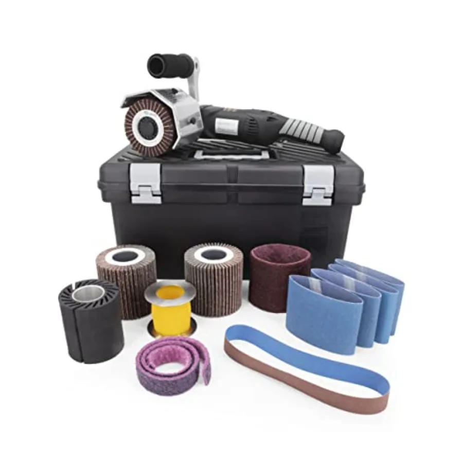 

Набор инструментов CS Unitec PTX ECO Smart Basic Kit: многофункциональная полировальная и шлифовальная машина с регулируемой скоростью для финишной обработки металла