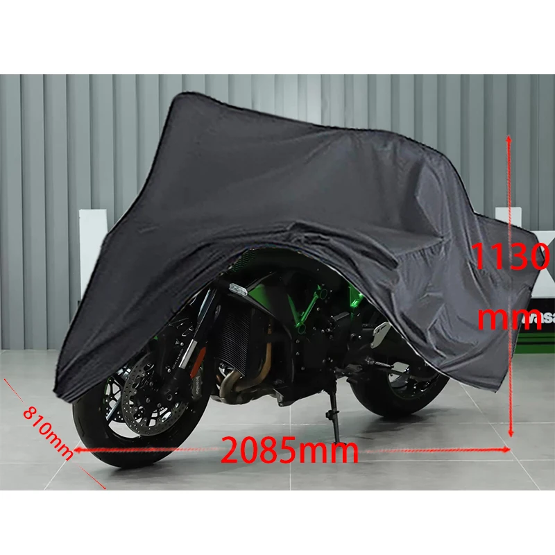 

Чехол для мотоцикла KAWASAKI Z H2, полная защита от солнца, пыли, без ушей, утолщенный чехол из ткани Оксфорд