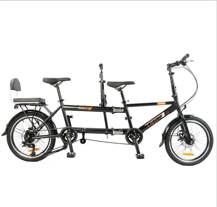 

Double Bike Folding Two-Seater Three-Seater Cheap Double-Seater Bike