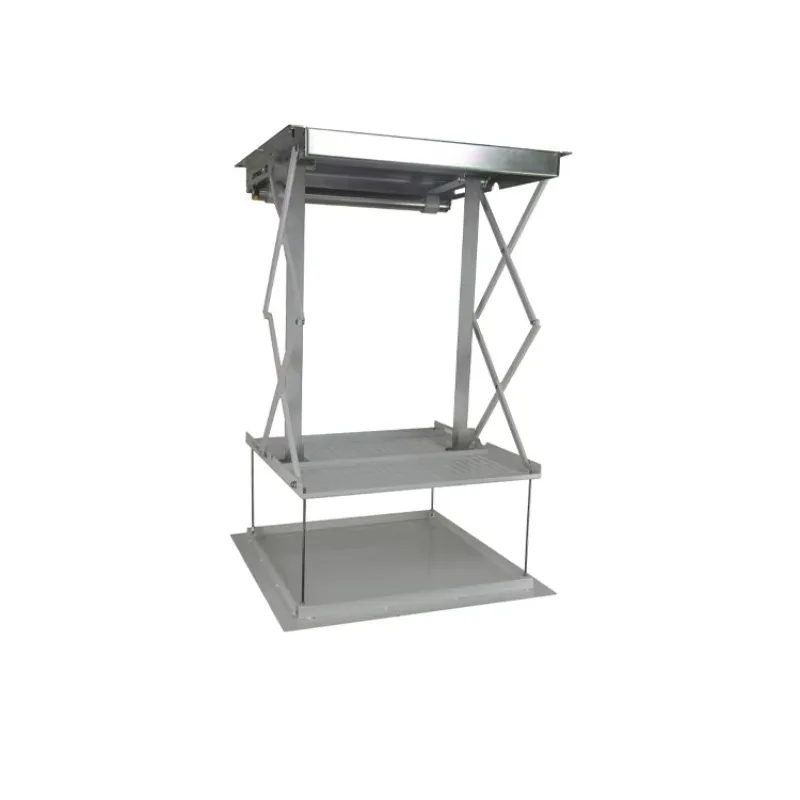 Electric Lift Remote Hidden Bracket Electric Projector Ceiling Aluminum Steel Metal Electric Projector Bracket