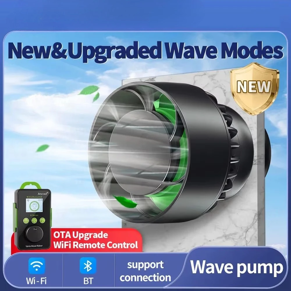 Series OTA Technology Wave Pumps Support BT WiFi Silent Operation, Suitable for Freshwater and Saltwater Aquariums