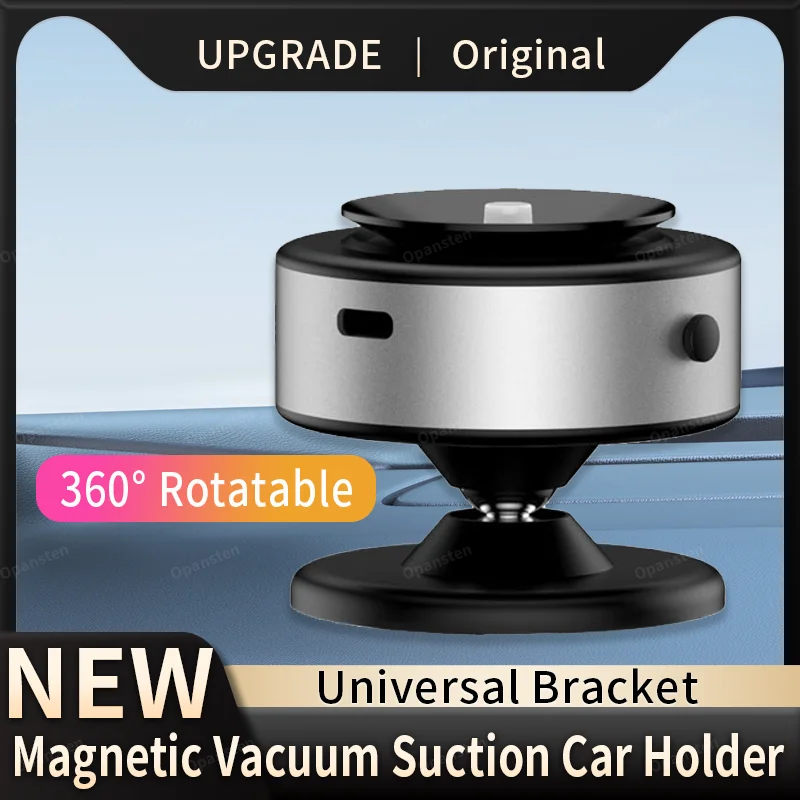 NEW Car Magnetic Vacuum Adsorption Bracket 360° Rotating Navigation Mobile Phone Holder For 4.7-inch Or Above Smartphones