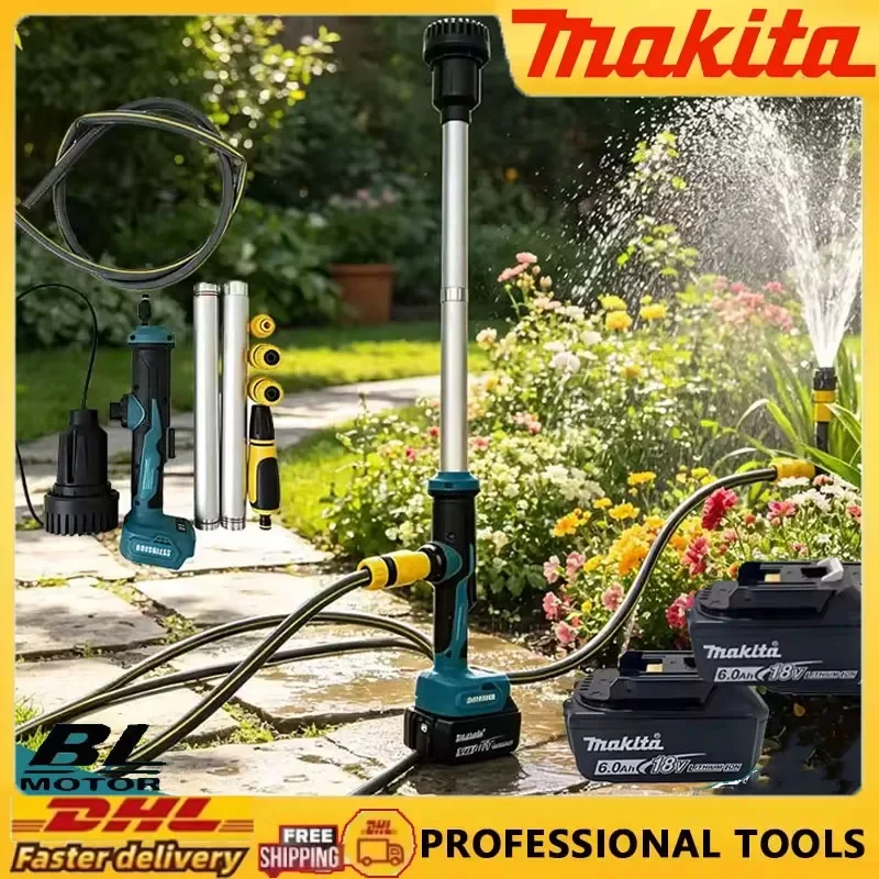 

2026 Makita Cordless Stick Transfer Pump Electric Water Pump Portable Garden Watering Power Tool For Makita 18V Battery