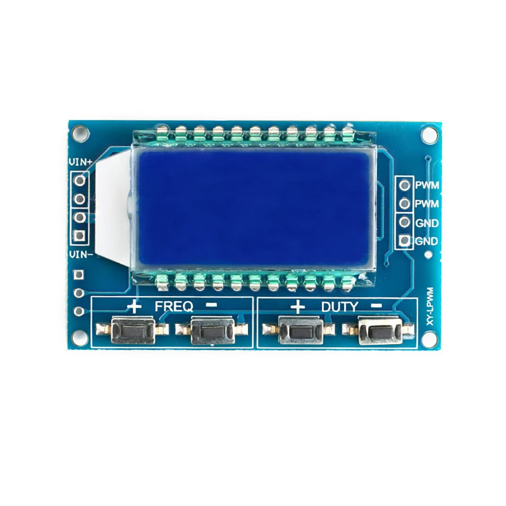 2 CH/3 CH PWM Pulse Frequency Duty Cycle Adjustable Module Square Wave Rectangular Wave Signal Generator LCD Display