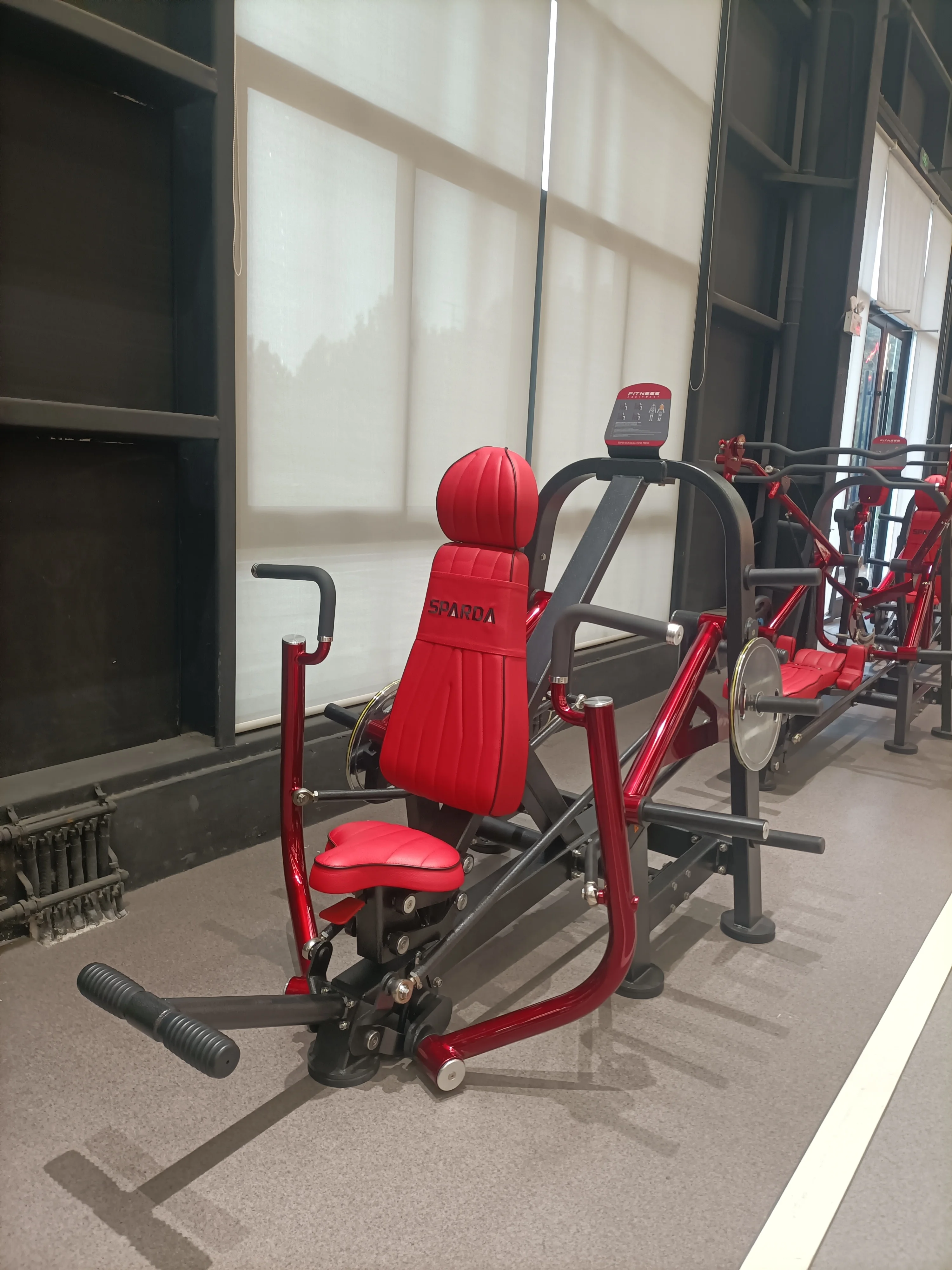Plate Loaded -SP19 Exercise Sports Weight Commercial Gym Fitness Equipment Super Rowing