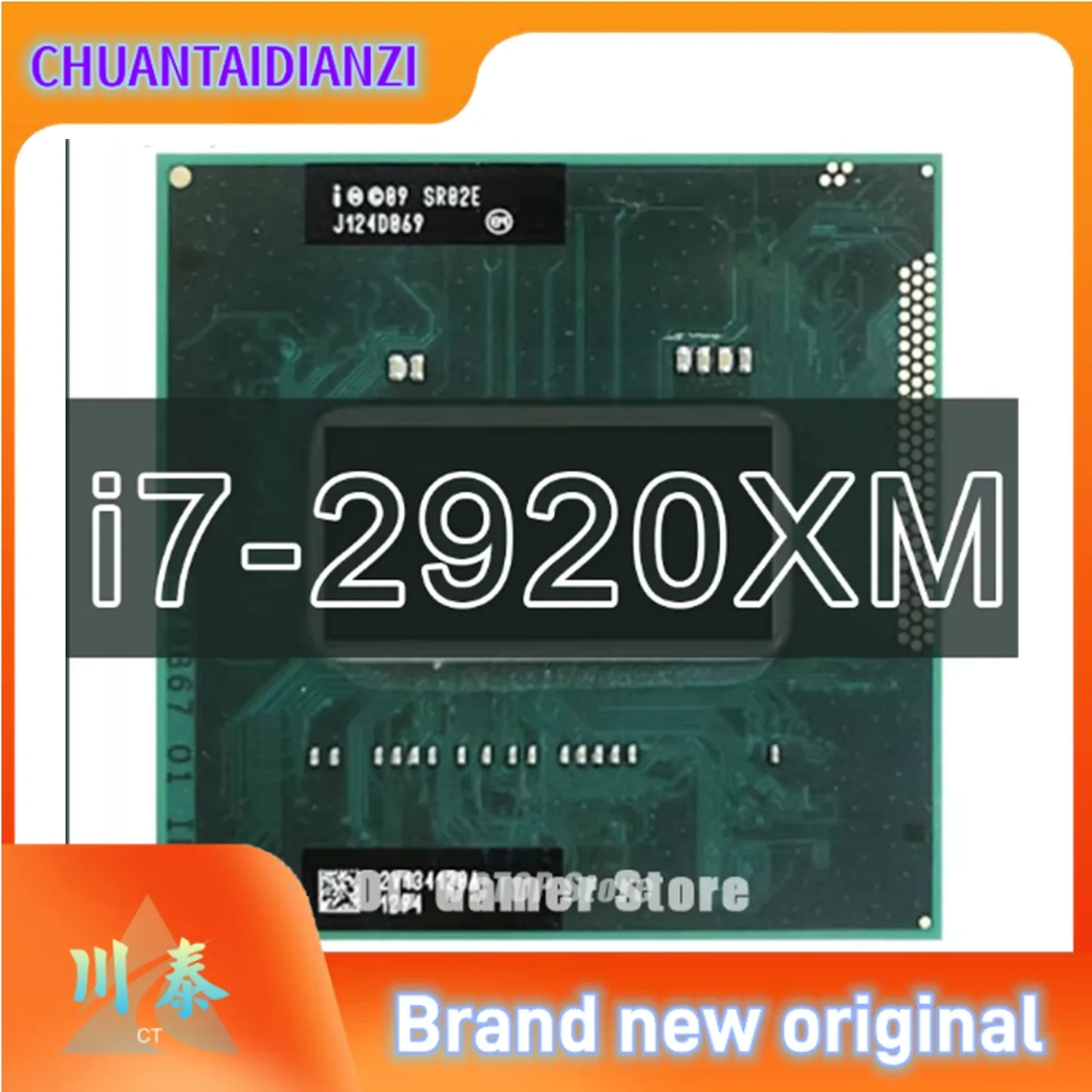 Core i7-2920XM i7 2920XM 2.5GHz 8MB 55W Quad-Core Eight-Thread Laptop CPU Processor Socket G2 / rPGA988B HM65 QM67 HM76