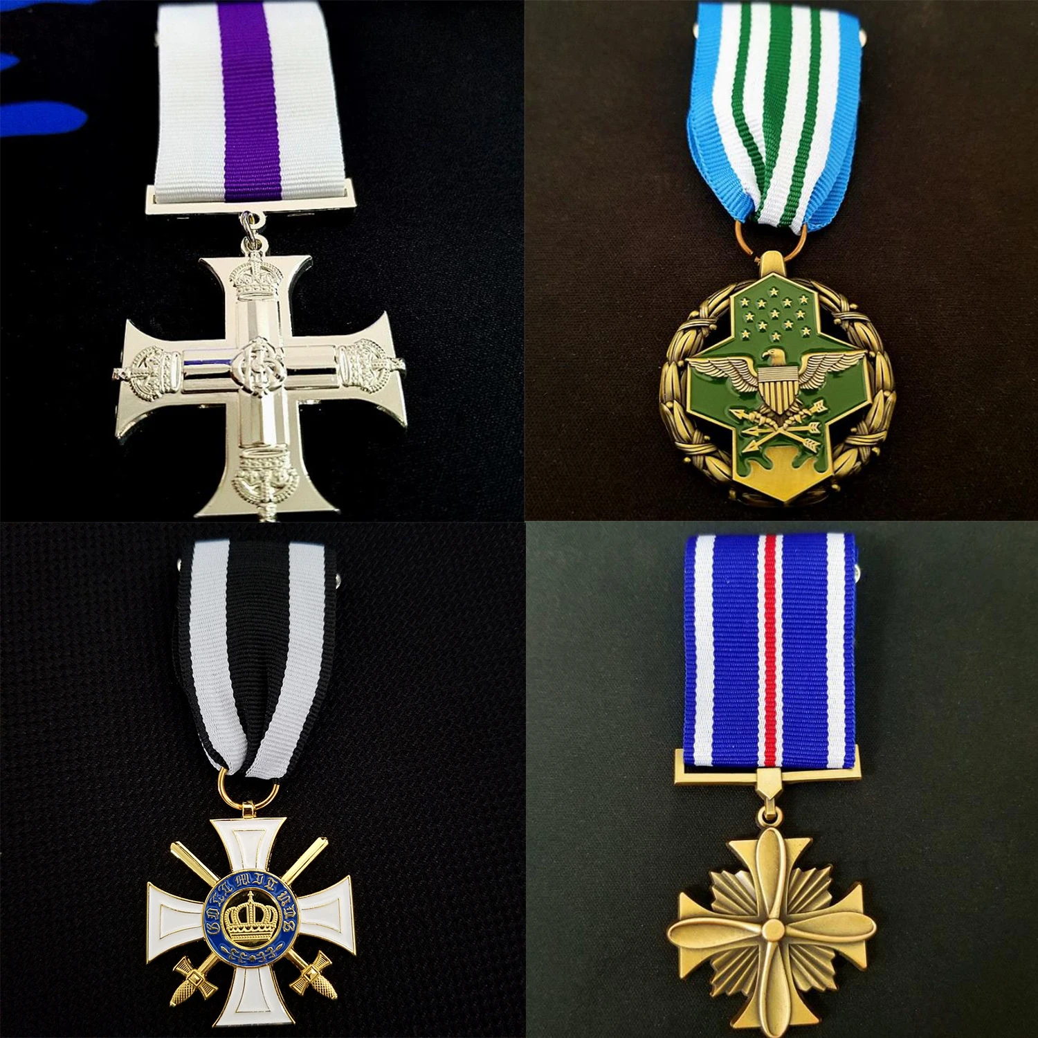Antique handicrafts, replicated medals, alloy material stamps, hanging decorations, medals