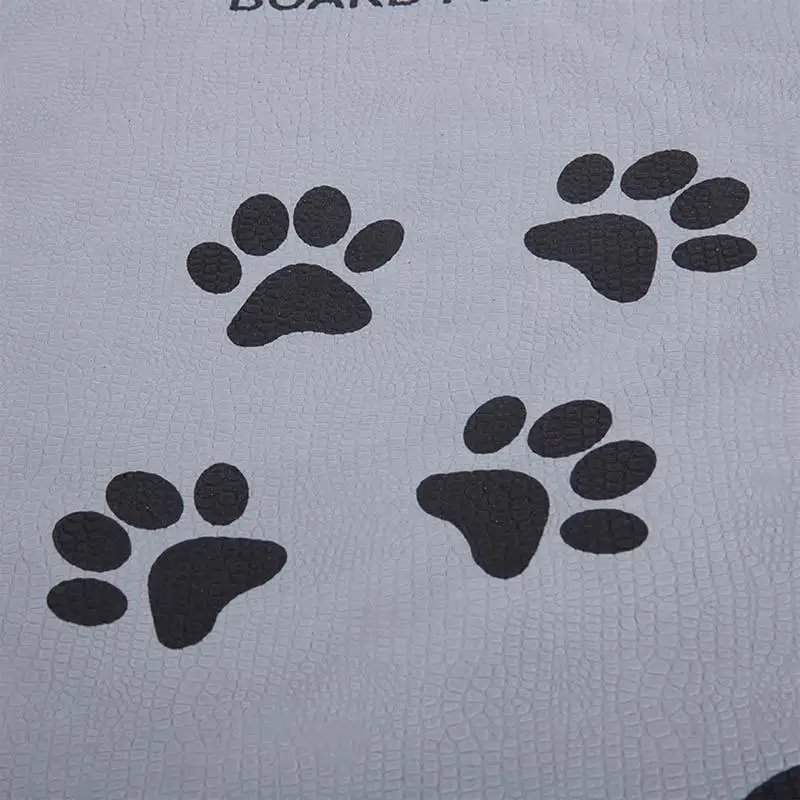 

Мягкий тяговый коврик для серфинга домашних животных, тяговый коврик для собак для каяка, нескользящая доска для серфинга, тяговый коврик для лап домашних животных, приятный для путешествий коврик для палубы