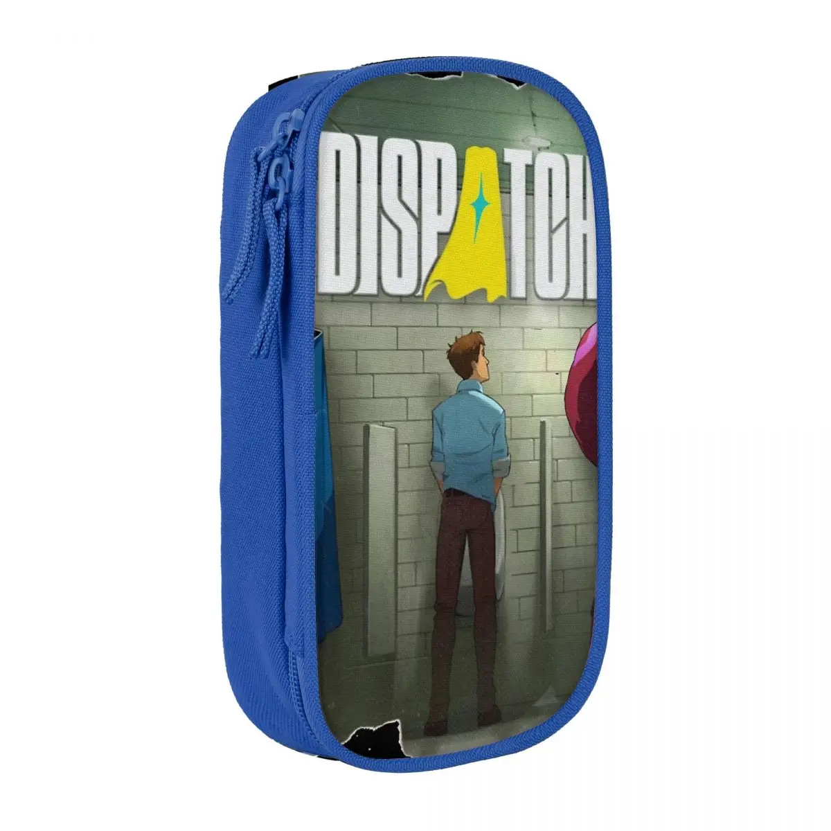 

Dispatch Game Poster Pencil Cases Pen Bags for Student Big Capacity Students School Zipper Pencil Pouch
