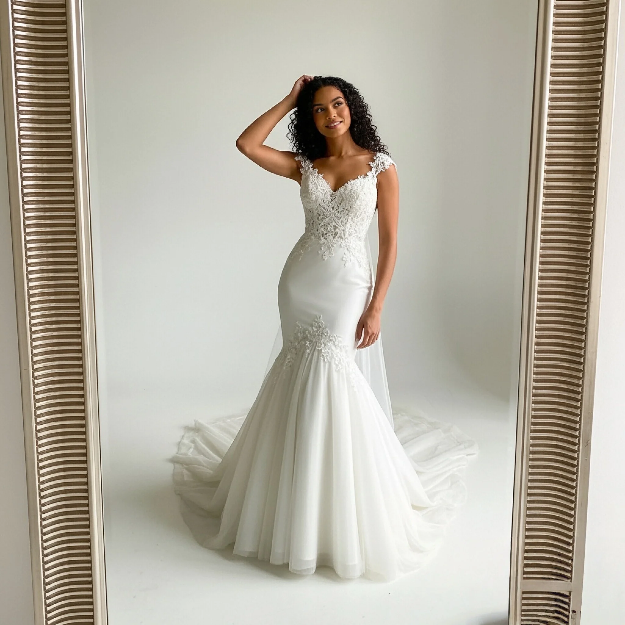 Romantic Boho Mermaid Bridal Dress Sleeveless Lace Embroidery Elegant Tulle Wedding Gowns For Women Backless Robe De Mariée 2026