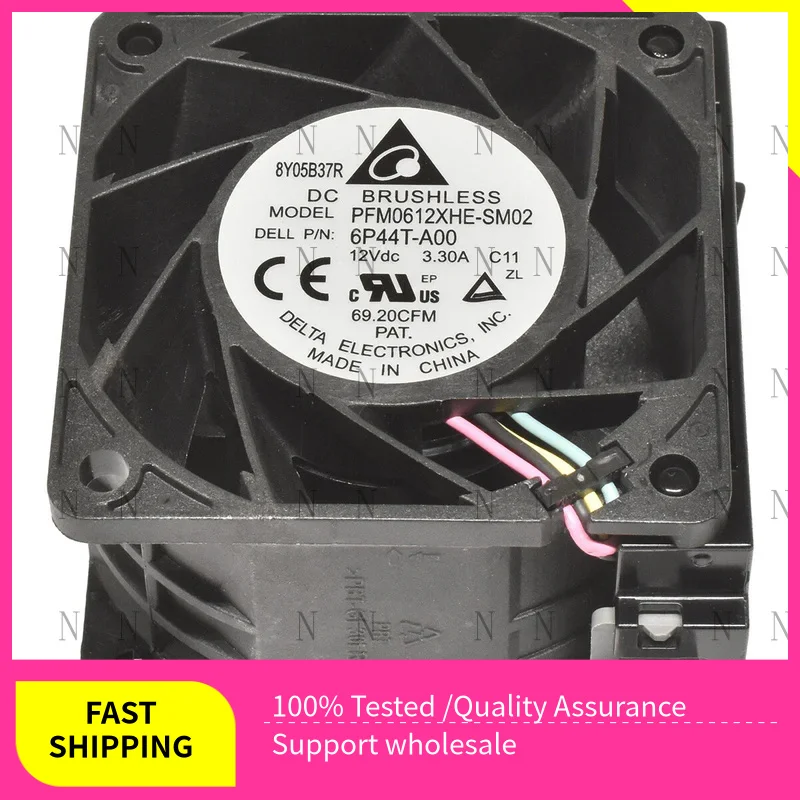 YJJ  for Delta Electronics Cooling Fan PFM0612XHE-SM02 for R740 R740xd 04VXP3 6P44T-A00