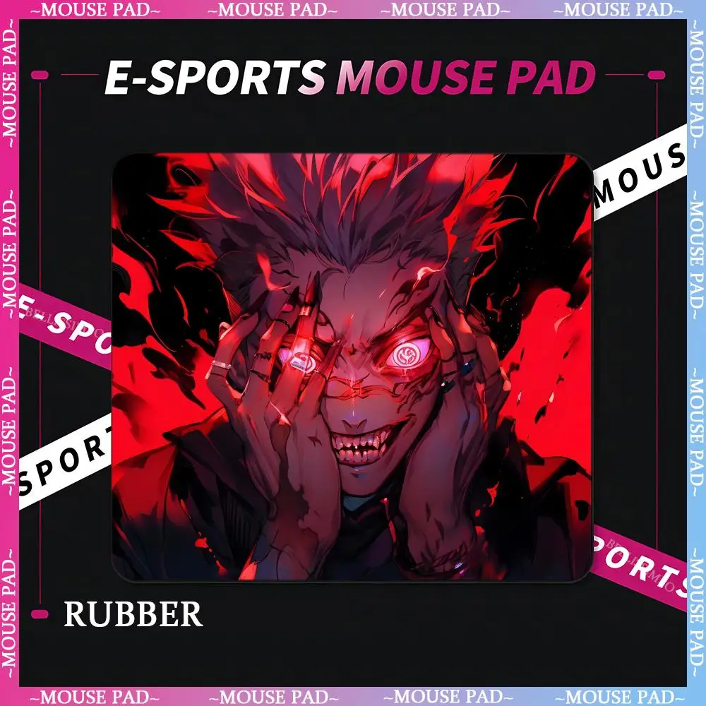 

Anime game mousepad laptop rubber small mousepad suitable for computer game players desktop decoration office mouse mat desk pad