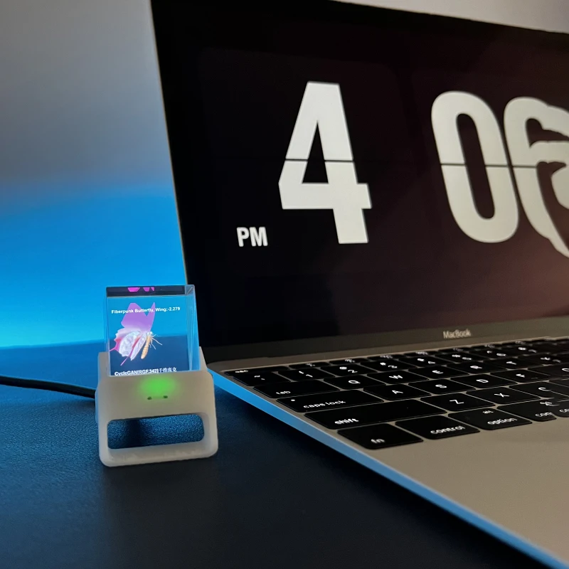 Holo półprzezroczysta projekcja mały telewizor holograficzny wirtualny motyl wahadło-splitter prism 25.4mm-holograficzny ekran