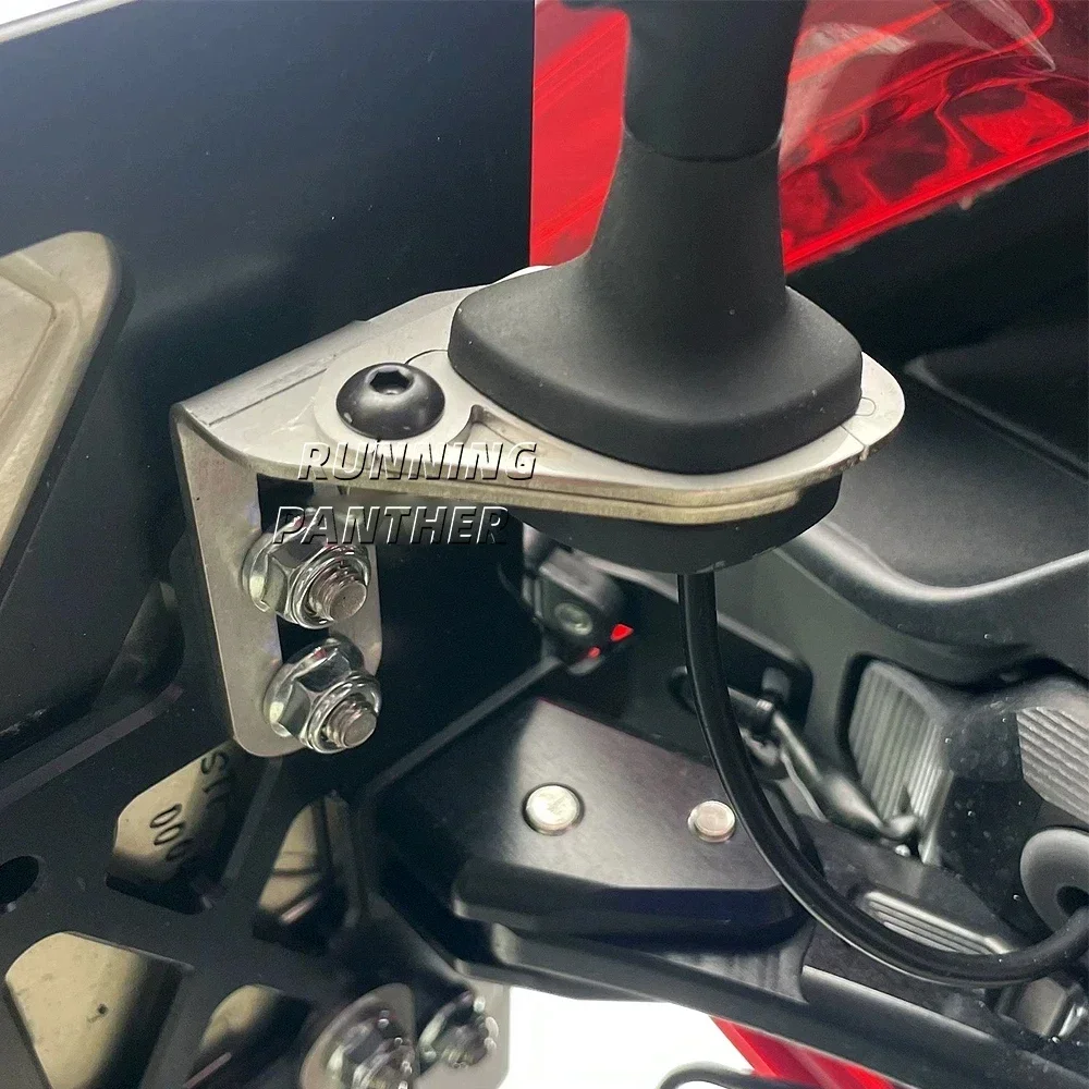 Staffa porta targa moto nera nuova per Ducati Streetfighter V2 STREETFIGHTER V4 Panigale V4 V2 coda posteriore ordinata