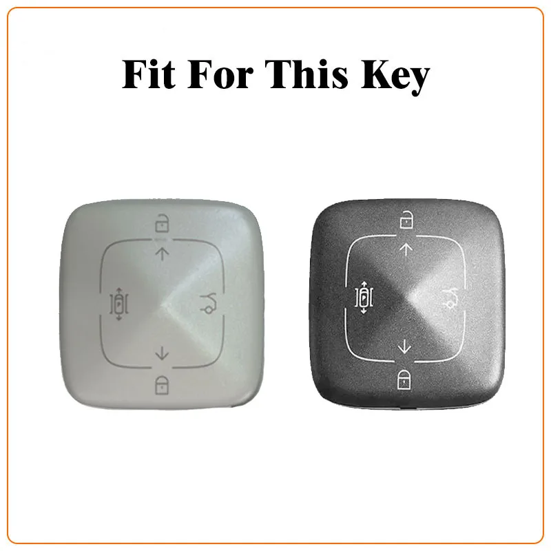 Soft TPU Car Remote Key Cover for Extremely Krypton 001 007 009 ZEEKR X NFC Truck Key Protector Shell Keychain Accessories