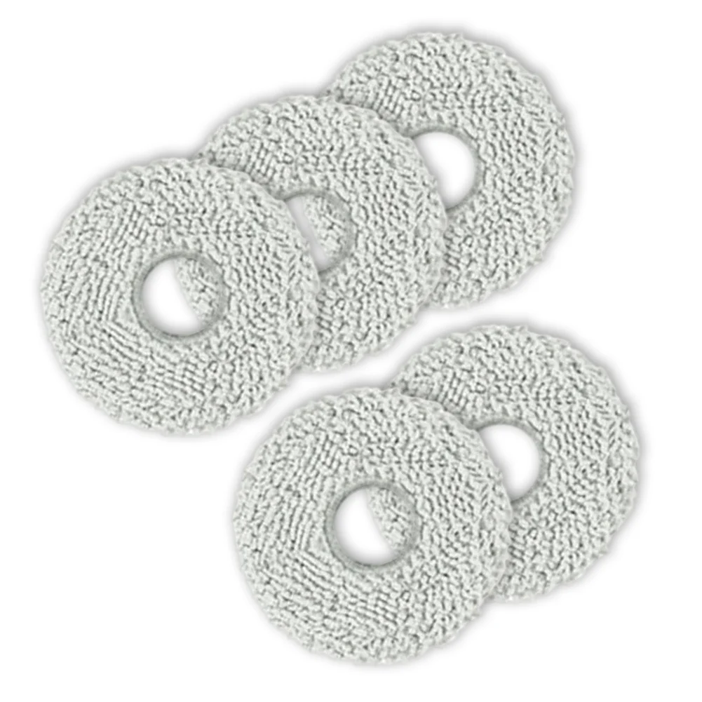 5 Pack Mop Pads Compatible with For ECOVACS For Deebot T50 PRO Microfiber Cleaning Cloths for Sparkling Floors