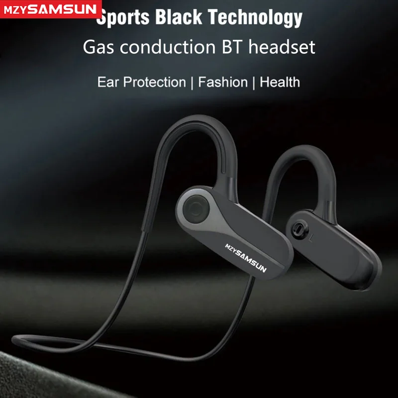 Neckband Wireless Earphones B8 Bluetooth 5.3 Headphones Air Conduction Sports Earbuds Noise Cancelling Waterproof Headest