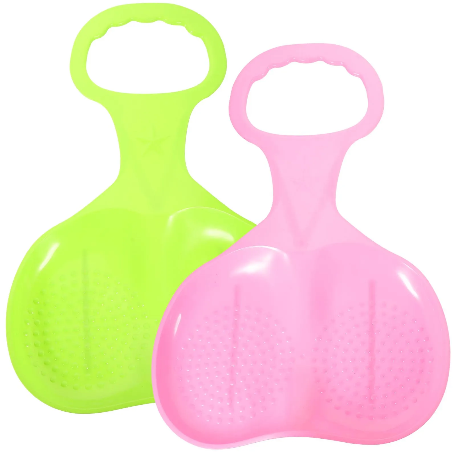 2 قطعة لوحة على الجليد للبالغين متينة وخفيفة الوزن ومقبض مانع للانزلاق في الهواء الطلق وركوب الخيل والرمل العشبي #4