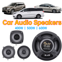 1PC 4/5/6 Inch Car Audio Horn Full Range Frequency Auto Audio 400W 500W 600W HiFi Coaxial Car Subwoofer Stereo Speaker ﻿