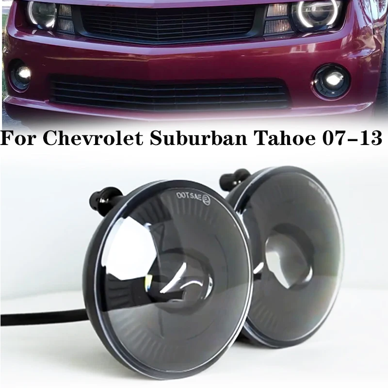 

2X LED Fog Lights Driving Lamps For Chevrolet Suburban Tahoe 07-13 Avalanche 10-13 Camaro 2015 Silverado GMC Sierra Acadia Yukon