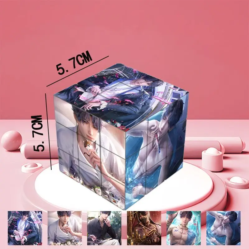 ألغاز Magic Cube Anime Love and Deepspace Rafayel لتخفيف التوتر، لعبة احترافية ناعمة السرعة، هدايا للأطفال #6