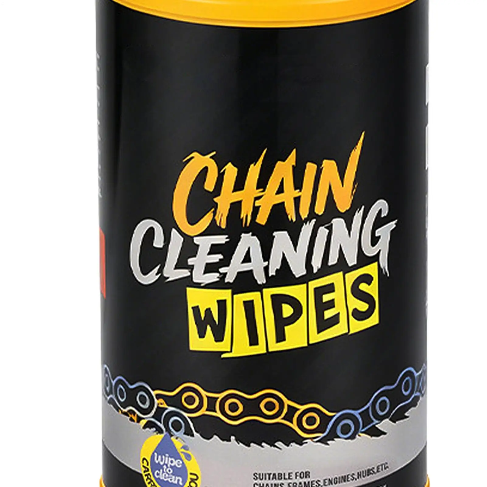 Chain Cleaner Bicycle 80 Count Portable Grease Removal Gentle Chain Cleaning Tool For Motorcycle Drivetrain Freewheel Outdoor