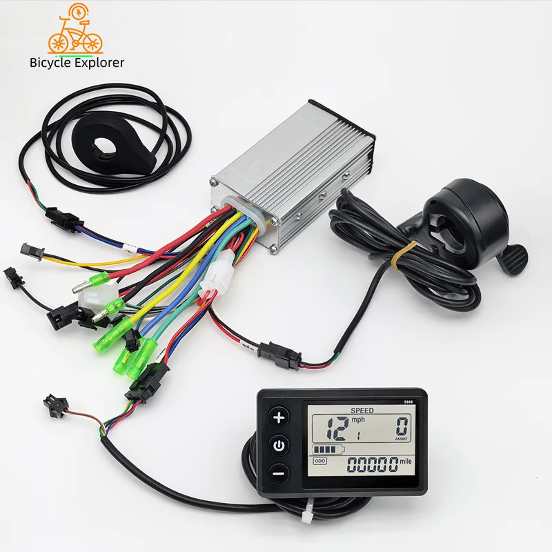 AliExpress NONE 24V36V48V 250W 13A 350W 15A Ebike Brushless Motor Universal Controller S866 LCD Display for Electric Mountain Bike ScooterRepair
