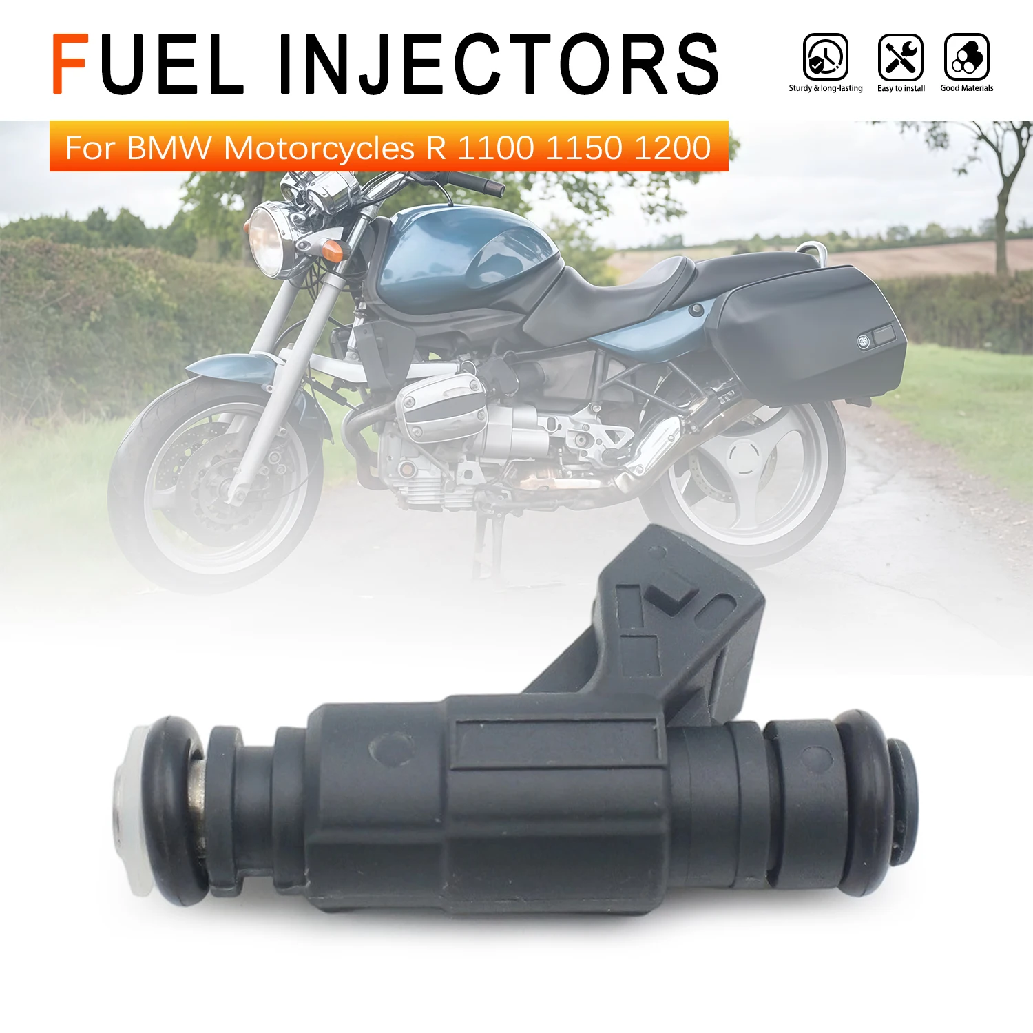 For BMW F650 CS R1150 GS RS A6 R1200 R850R R850RT R1500R R1100 Engine Fuel Injector Accessories Fuel Nozzle Replace 0280155788