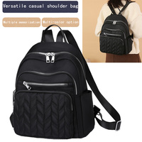 Neutral Square Bag Backpack Nylon Travel Men's and Women's Backpacks Casual Fashion Backpack