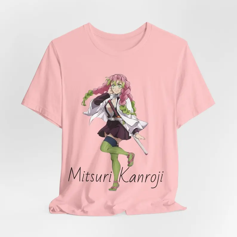 t-shirt, gift, gift her, gift men, gift boy gift, anime, anime shirts, anime gifts,demon slayer , Mitsuri kanroji