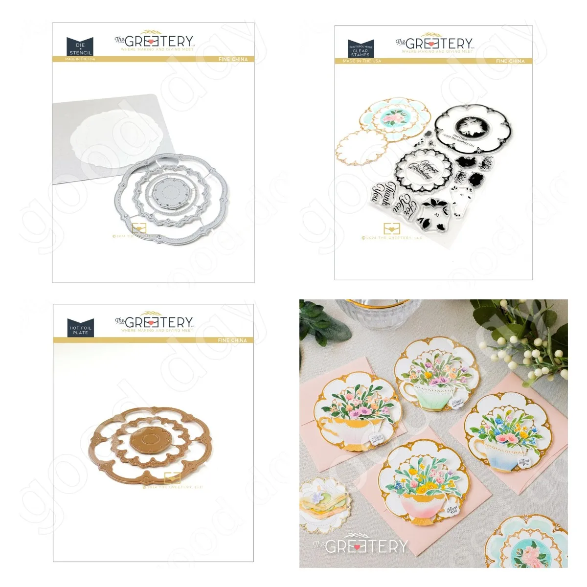 

Fine Porcelain Metal Cutting Dies Stencils and Stamps Hot foil for DIY Scrapbooking Handmade Greeting Cards Album Decoration