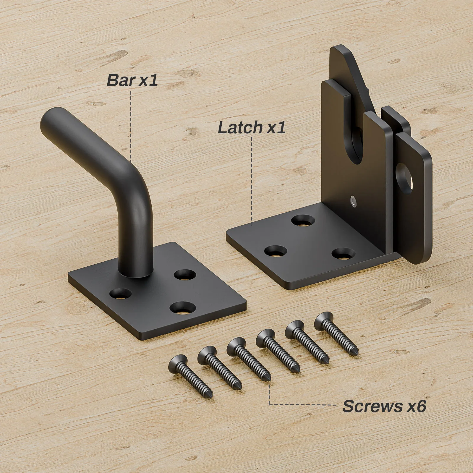 Cerradura para puerta de valla de servicio pesado CCJH, duradera y a prueba de humedad, cerradura para puerta de jardín