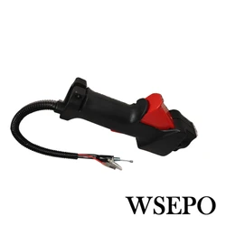 Quality Throttle Handle With Short Cable Wire For 28MM Tube Fits Universal Gas 2 STR. 4 STR.  Brush Cutter Grass Trimmer