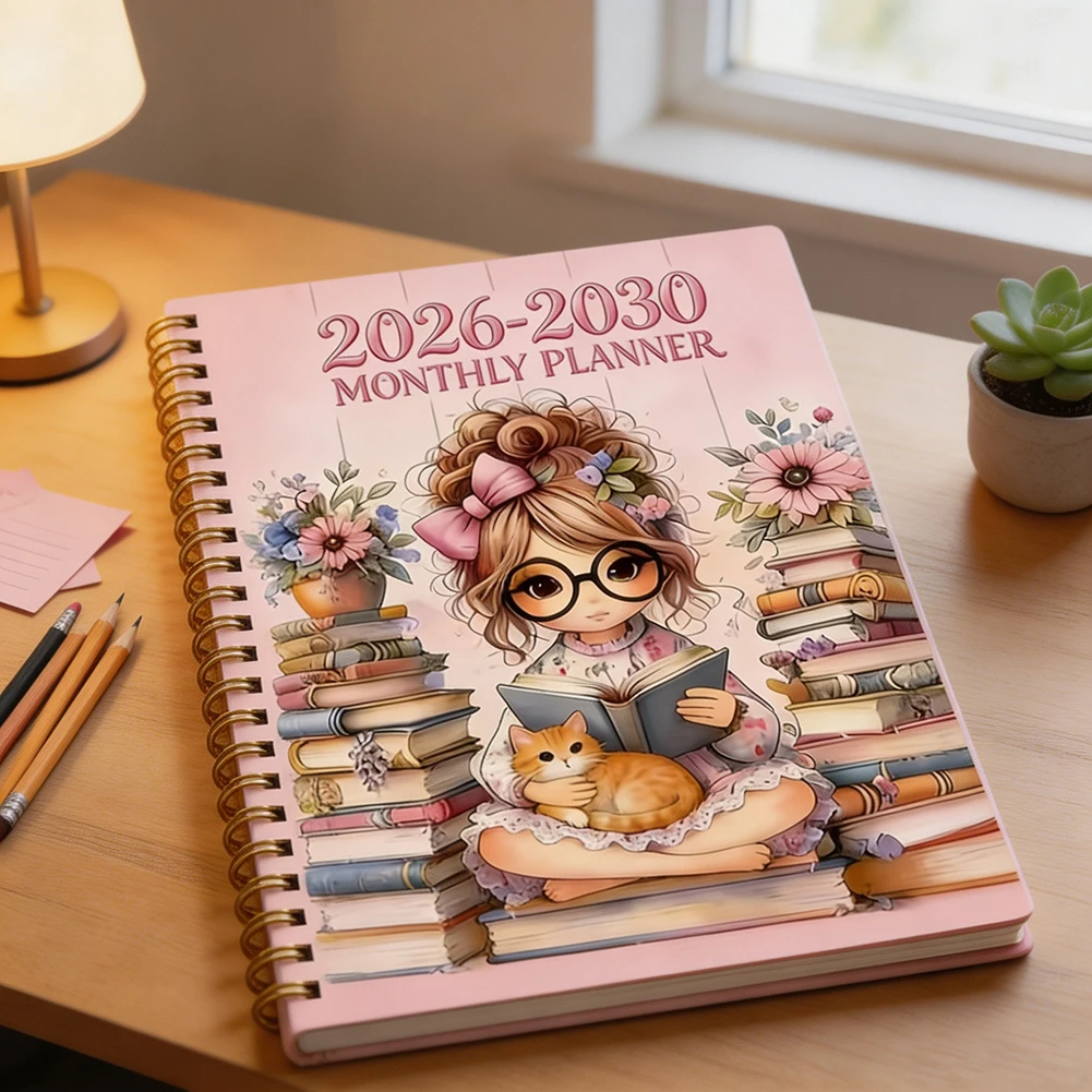 5 Year Monthly Plan For 2026-2030,Long Term Appointment Book Calendar,60 Month Calendar For Schedule Planning,Office Accessory