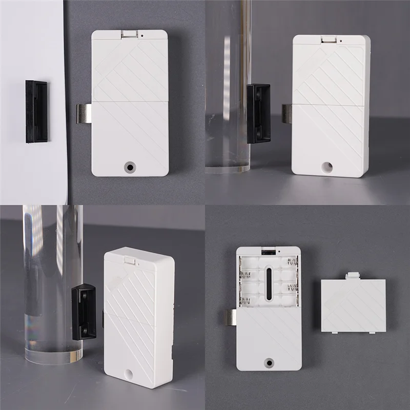 ABZZ-ロッカー木製ドア用キーレスBluetoothスマートロック - ICカードロック解除、Tuyaスマートテクノロジーによるアプリリモートモニタリング