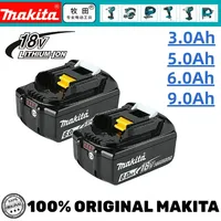 3C certified 18V Makita 9Ah/6Ah/5Ah battery for replacing 18V Makita Power Tools BL1830B BL1850B BL1860B BL1815 lithium battery