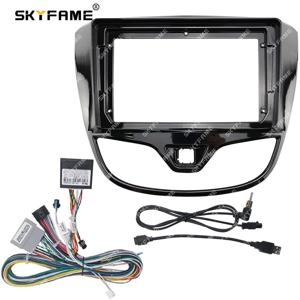 SKYFAME Car Frame Fascia Adapter Android Radio Dash Fitting Panel Kit For Opel Karl VinFast Fadil