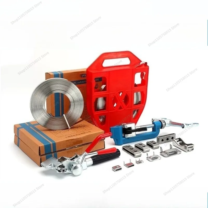 For stainless steel cable tie machine steel belt baler fastener