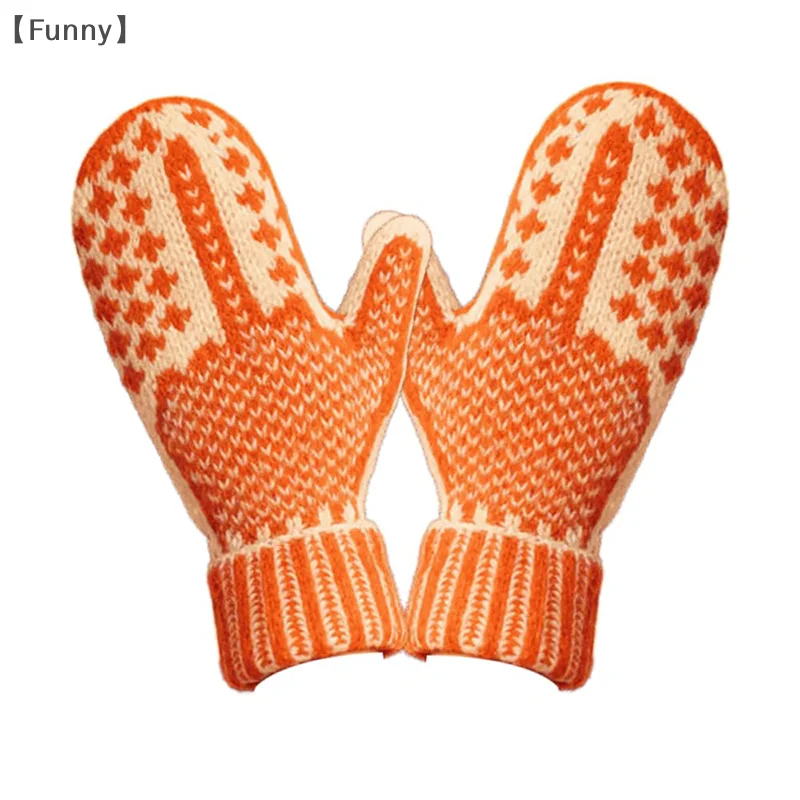 [Zabawne] Rękawiczki z listu niegrzecznych, przytulne, dziergane z ukrytą wągrem, ręcznie robione na drutach rękawiczki z ukrytym środkowym palcem, ciepłe zimowe rękawiczki dla kobiet