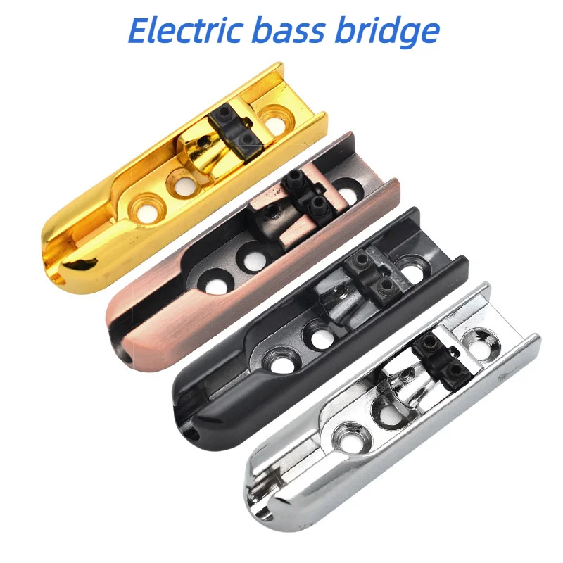 

Single electric bass bridge, bass string bridge, BASS split pull string plate, single lower horse guitar bass accessories