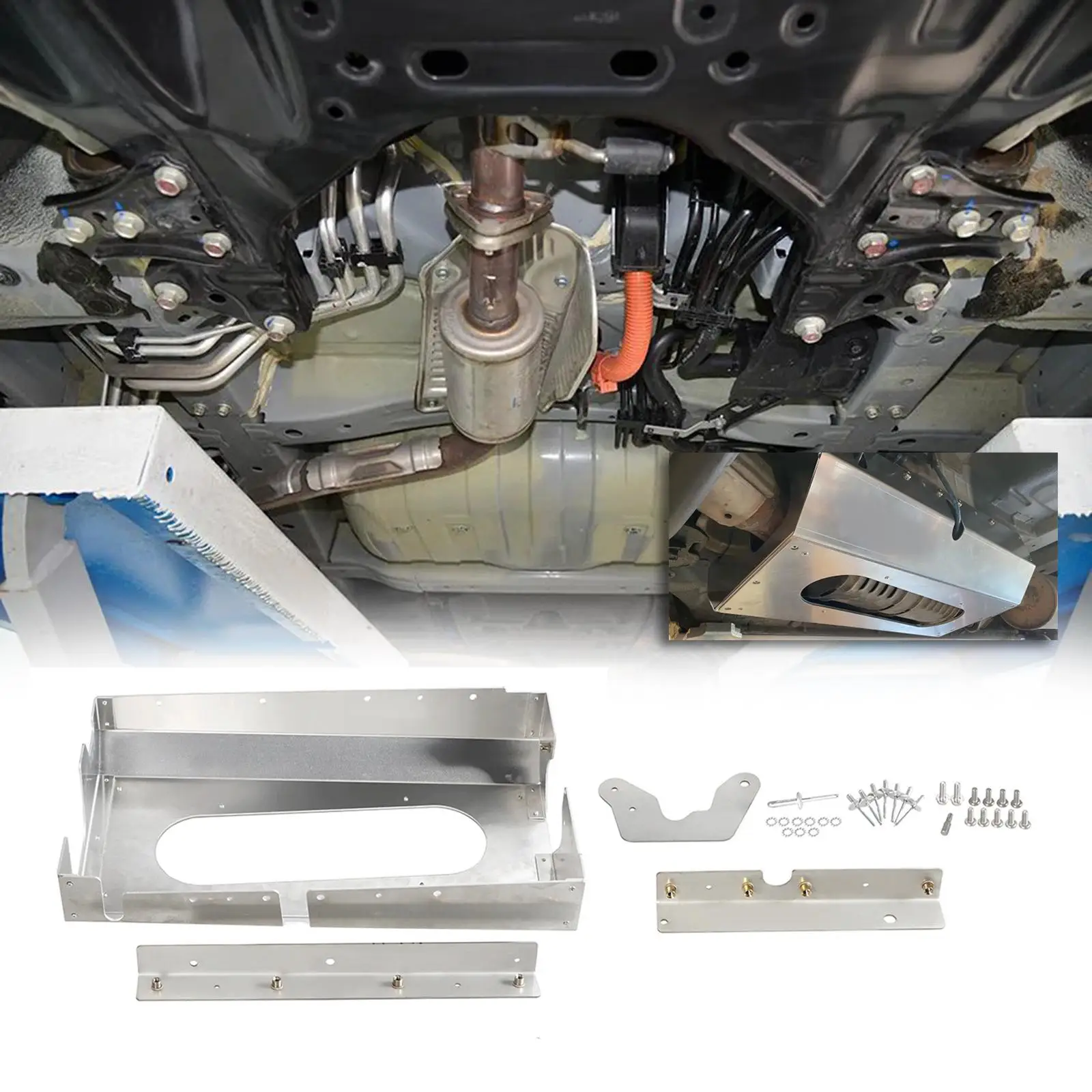 Catalytic Converter Protection Shield Anti Theft for Honda Element
