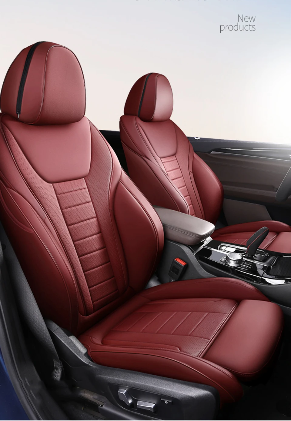 Car Seat Covers For BMW X3 2018 2019 2020 2021 2022 2024 2025 G01 Luxury Full Set Interior Parts Automotive Products Accessories
