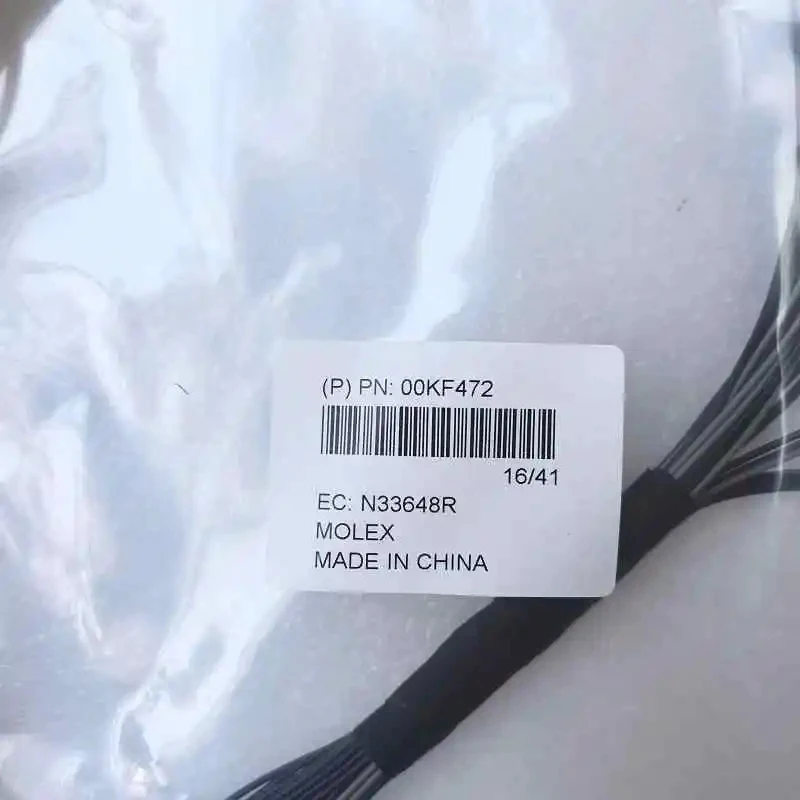 CHEN  NEW FOR MOLEX 12G Mini SAS CABLE 2 SFF-8643 to 8 SAS SATA 8482 HDD Server Raid Data Cable 00KF472