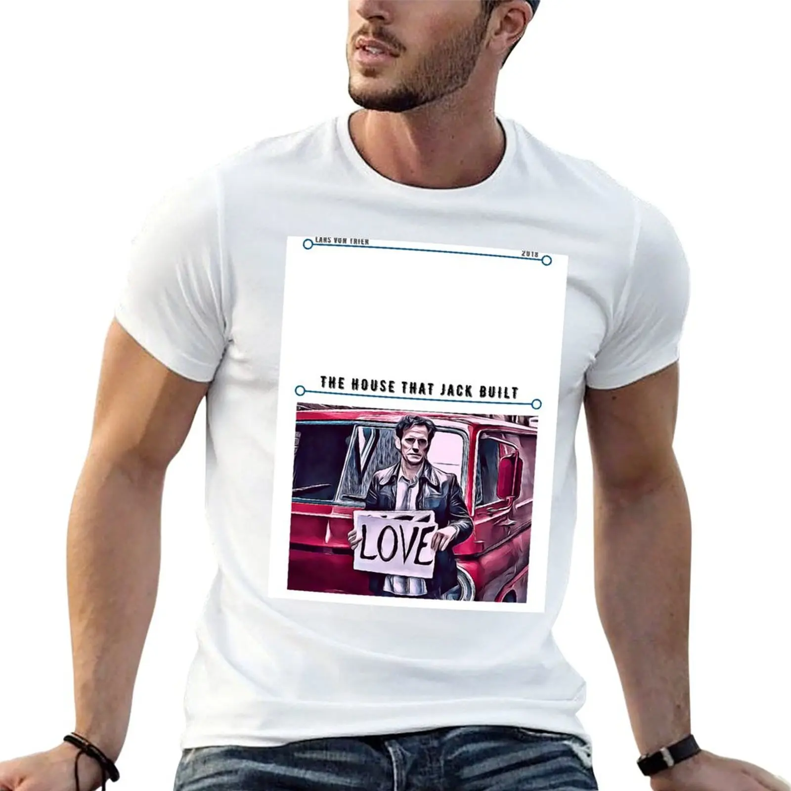 The House That Jack Built Movie Poster T-Shirt Sun Block Outdoor T-Shirt