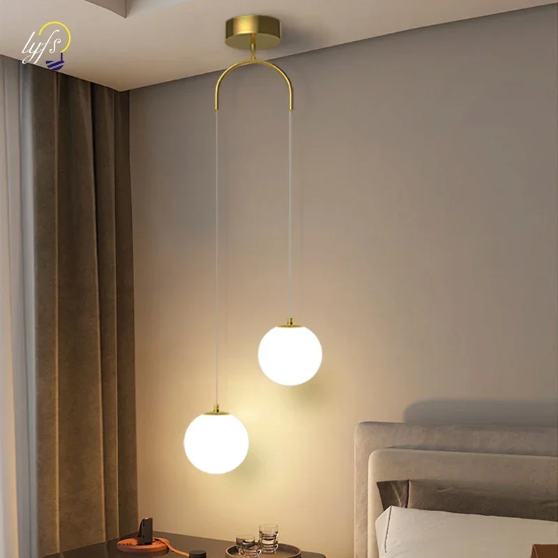 

Nordic Pendant Light Hanging Lamps Interior For Lighting Living Bedside Bedroom Dining Table Home Decoration Pendant Lamp