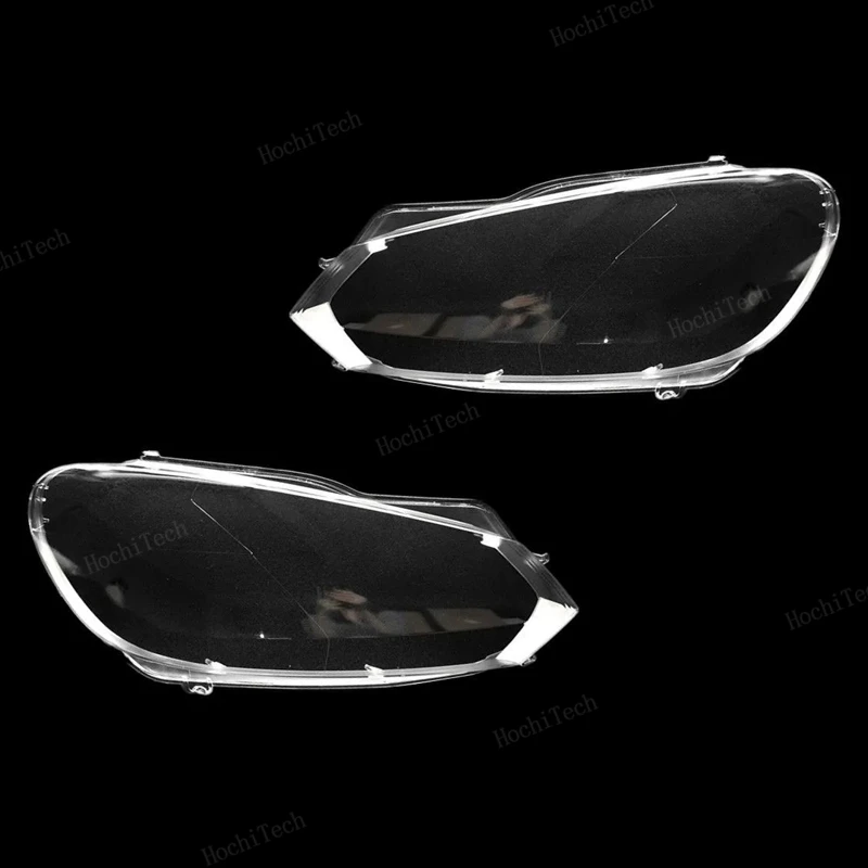 Car Front Headlight Lens Covers For Volkswagen VW Golf 6 MK6 GTI R 2010-2014 Transparent Lampshade Headlamp Shell