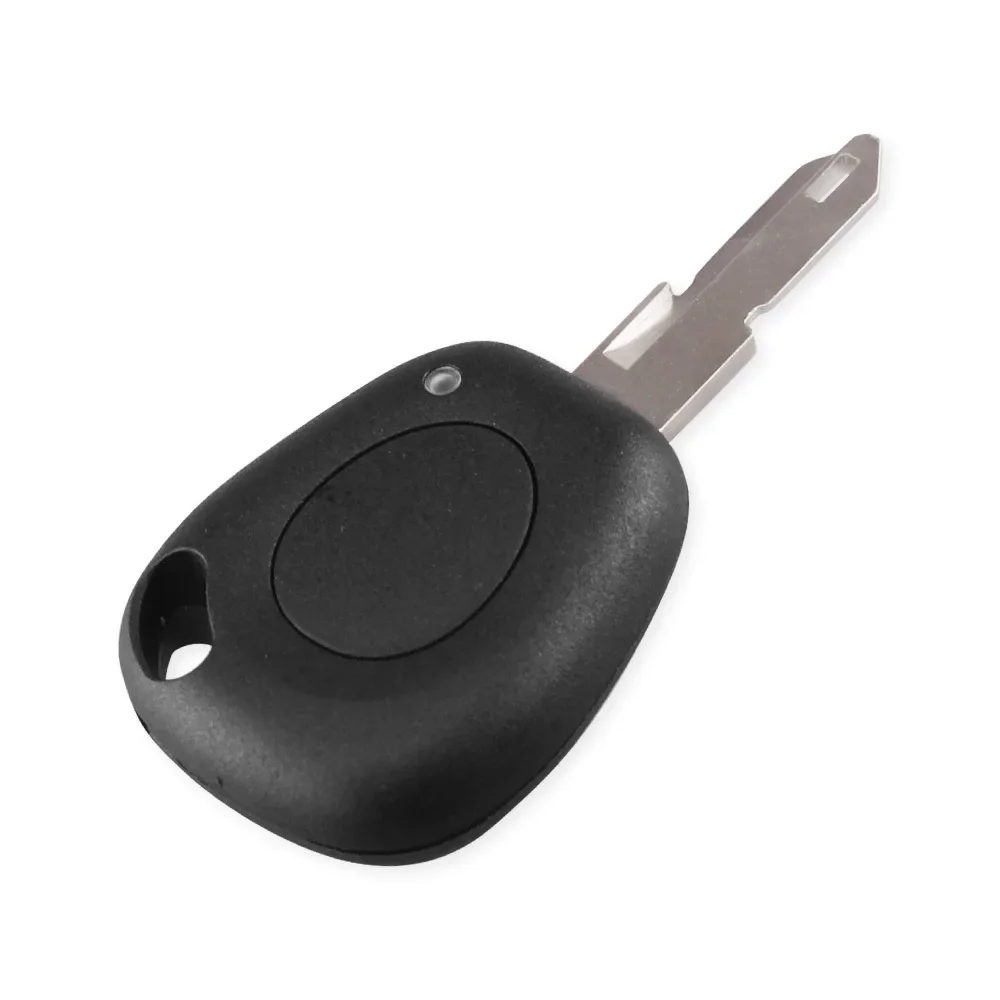 KEYYOU Remote Car Key Case Shell Fob For Renault Twingo Megane Scenic Laguna 1 Button with Uncut Blade NE73 VAC102 Blade Cover