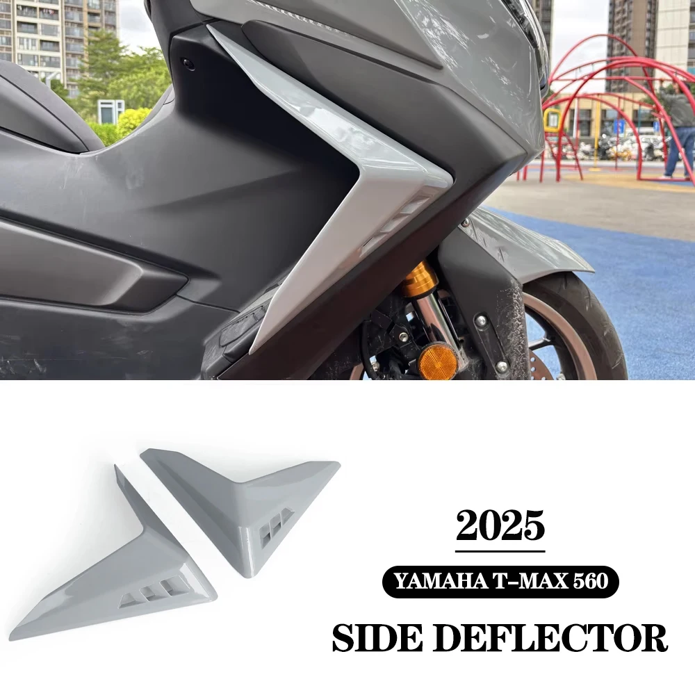 For Yamaha T-MAX560 TMAX 560 TMAX560 2025 Motorcycle Accessories Side Air Deflectors Side Leg Fairing Decorate Wind Deflector